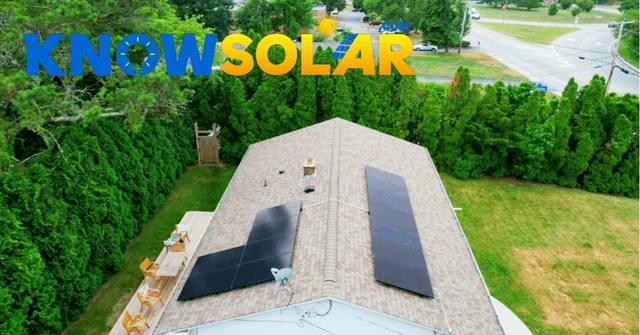 Solar installation in Narragansett, RI