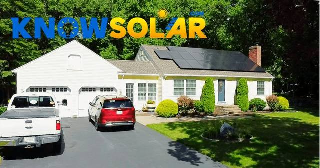 Solar installation in Lincoln, RI