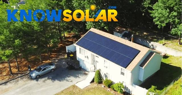 Solar installation in Burrillville, RI