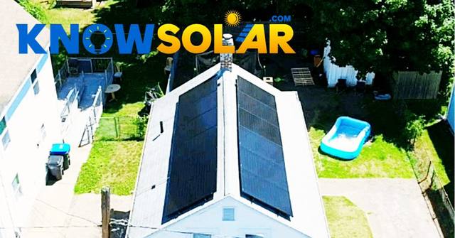 Solar installation in Providence, RI