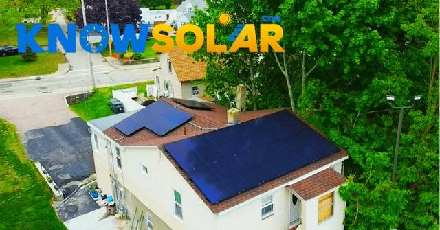 Solar installation in Coventry, RI
