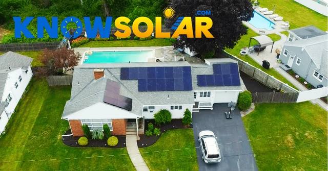 Solar installation in East Providence, RI