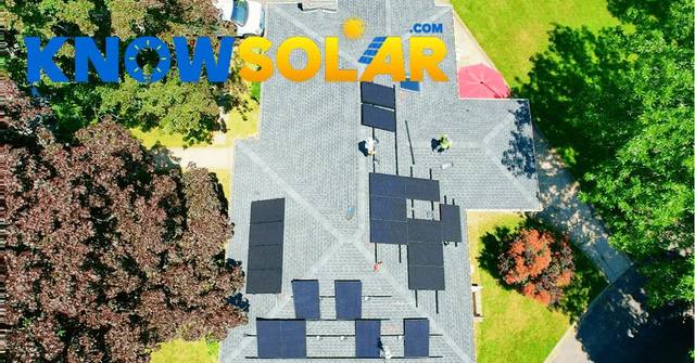 Solar installation in Johnston, RI
