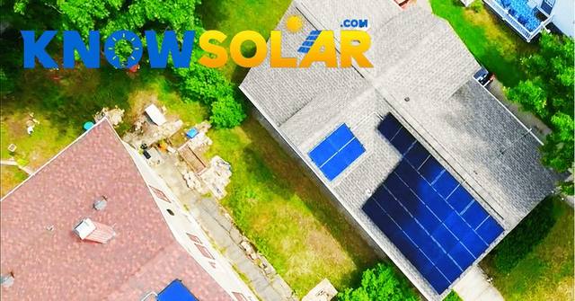 Solar installation in Lincoln, RI