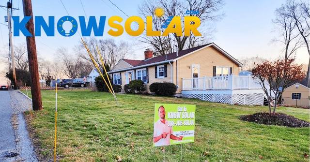 Solar installation in Scituate, RI