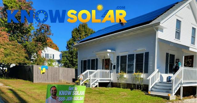Solar installation in Smithfield, RI